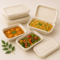 Bagasse Trays With Lid